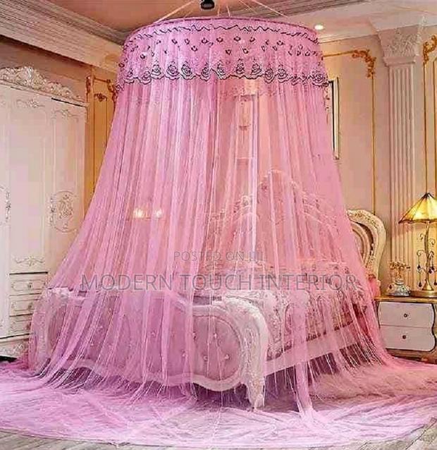 Pink Round Mosquito Net
