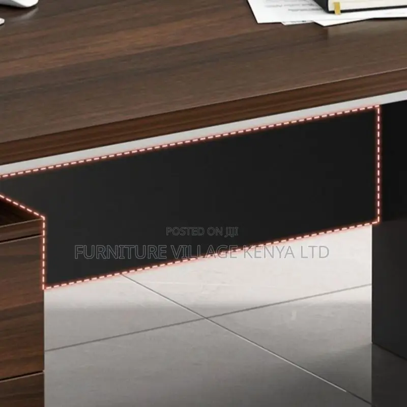 Office Table, Work Desk Side Storage Locking Drawer CPU