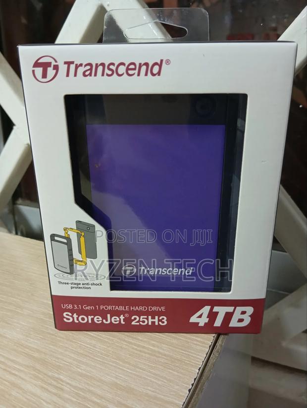 Transcend External HDD 4tb - main view