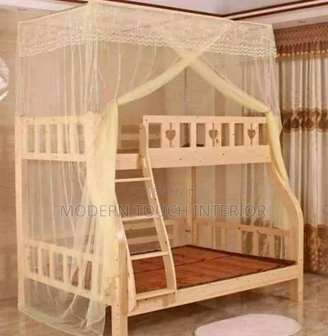 Cream Double Decker Mosquito Net