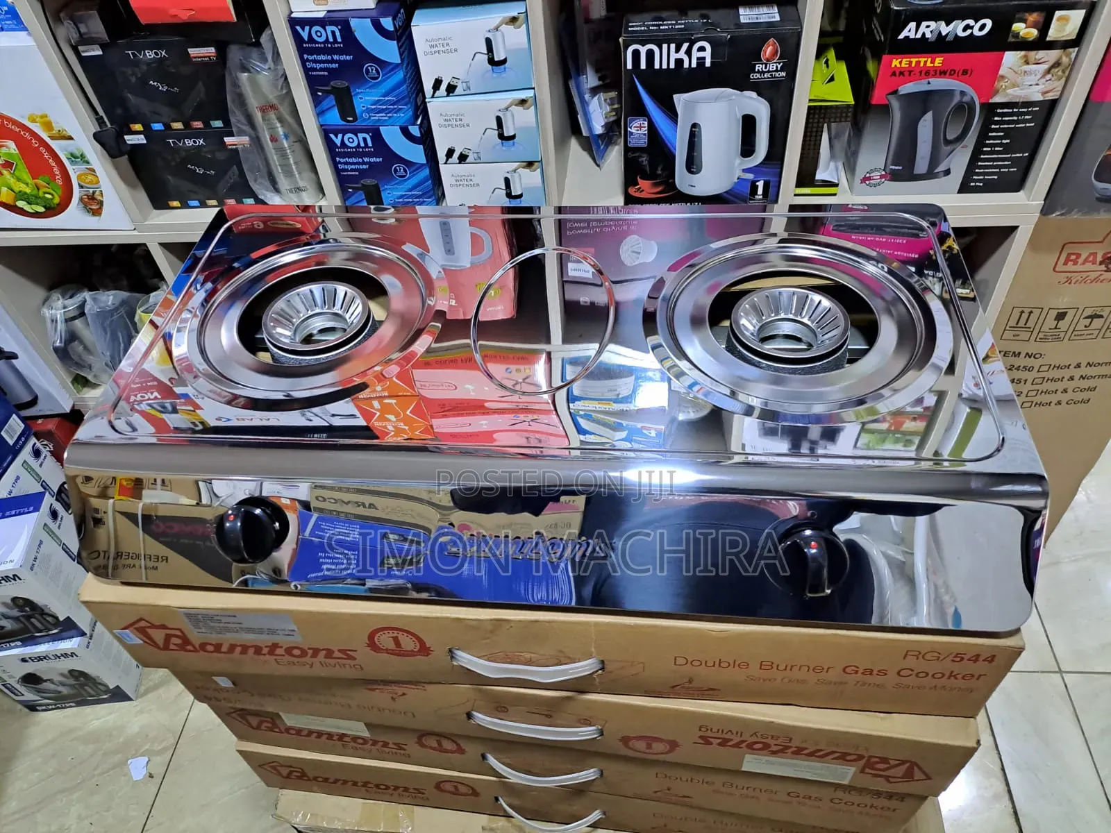 Ramtons Table Top Cooker 2 Burner