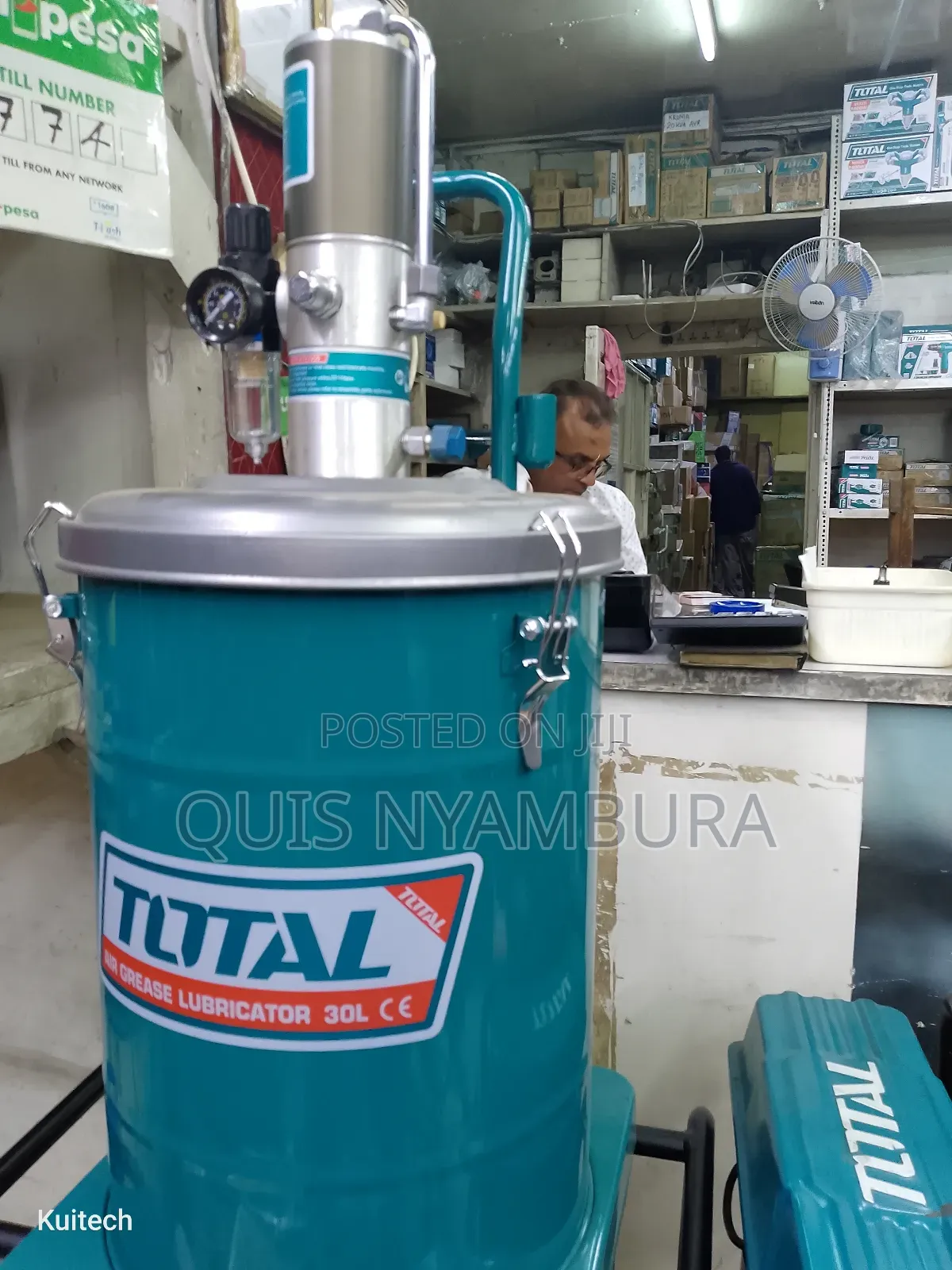 30L Air Grease Lubricator Total