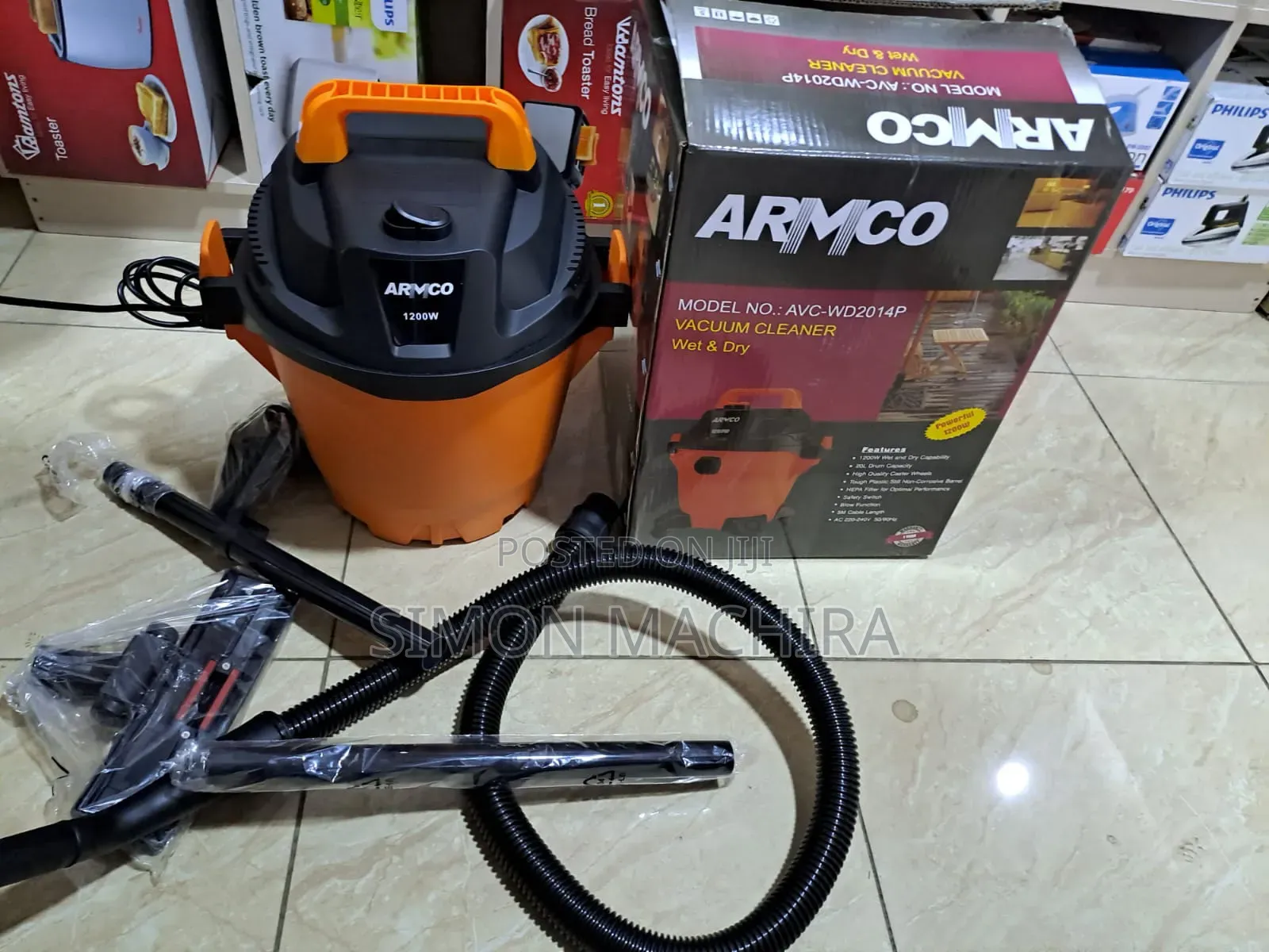 20lwet and Dry Vacuum Cleaner. ARMCO