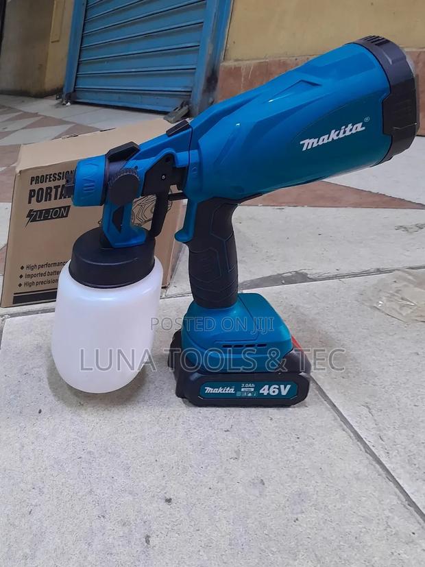 46v Li-Ion Portable Cordless Spray Gun. - main view