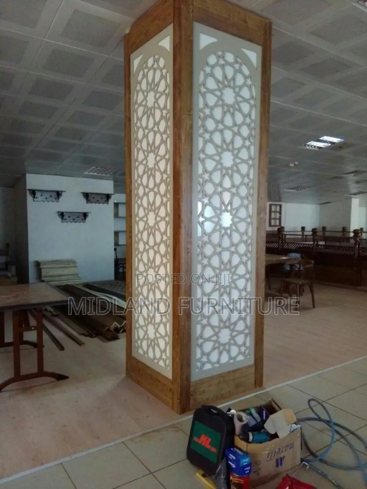 CNC Pattern Cutting for Walls, Ceiling and Columns