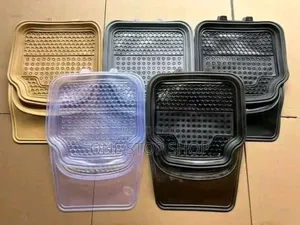 Black,Baije,Grey,Clear 5pc Classy Heavy Mat