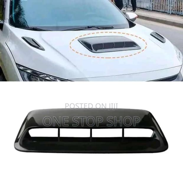 Plastic Self Adhesive Bonnet Hood Scoop Universal Fit