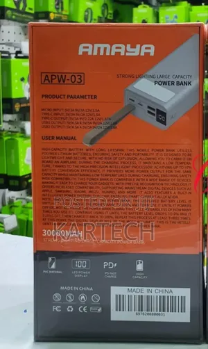 Amaya 22.5W 30,000mah Power Banks