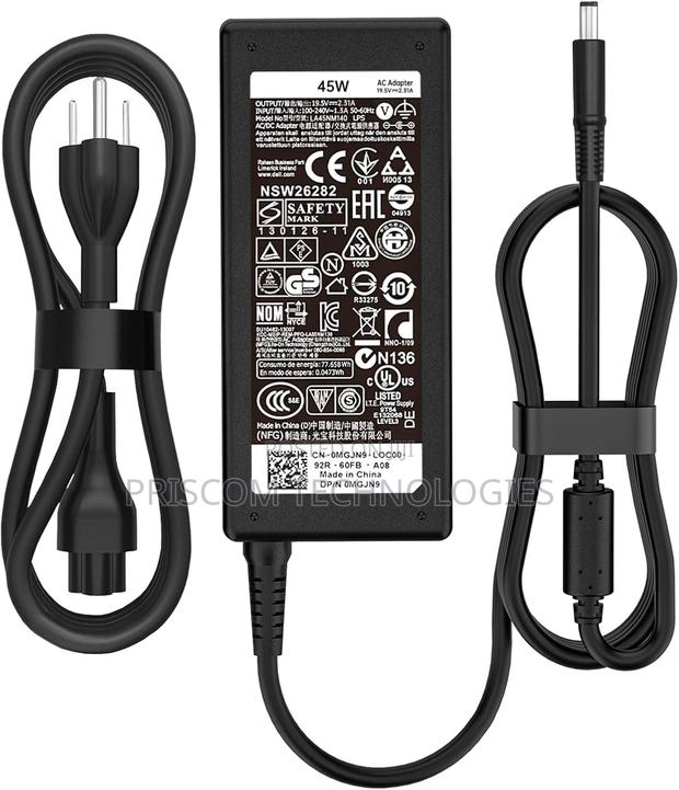 Dell Inspiron Laptop Charger 65W 45W, Dell Small Pin Charger
