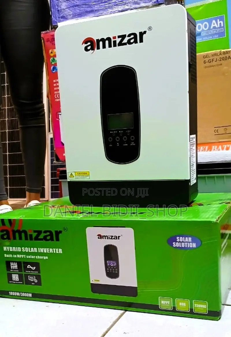 Amizar Hybrid Solar Inverter With Inbuilt MPPT 3kva 24v
