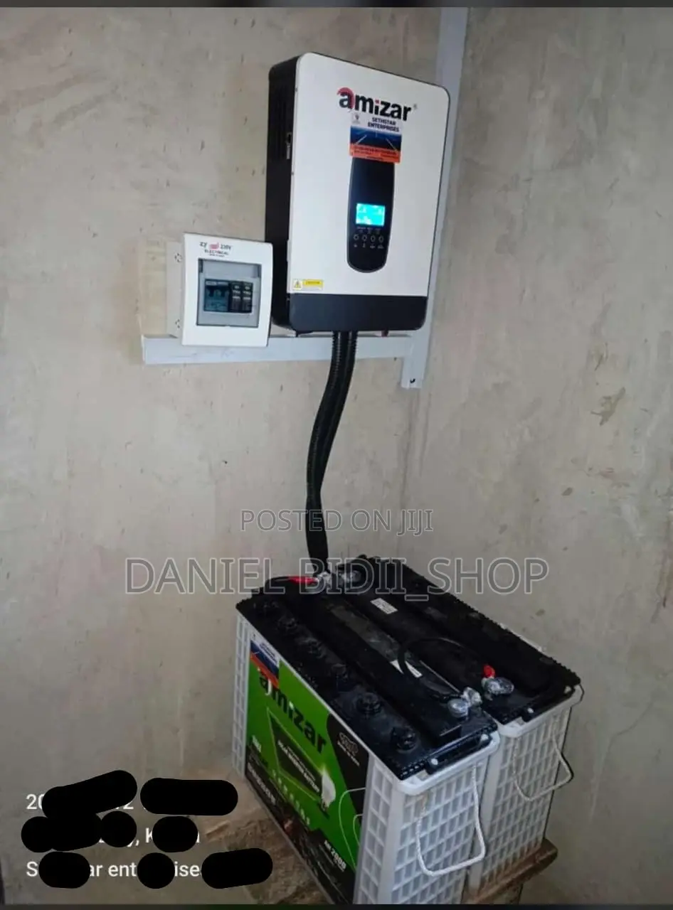 Amizar Complete Inverter Backup System 3kw Tubular