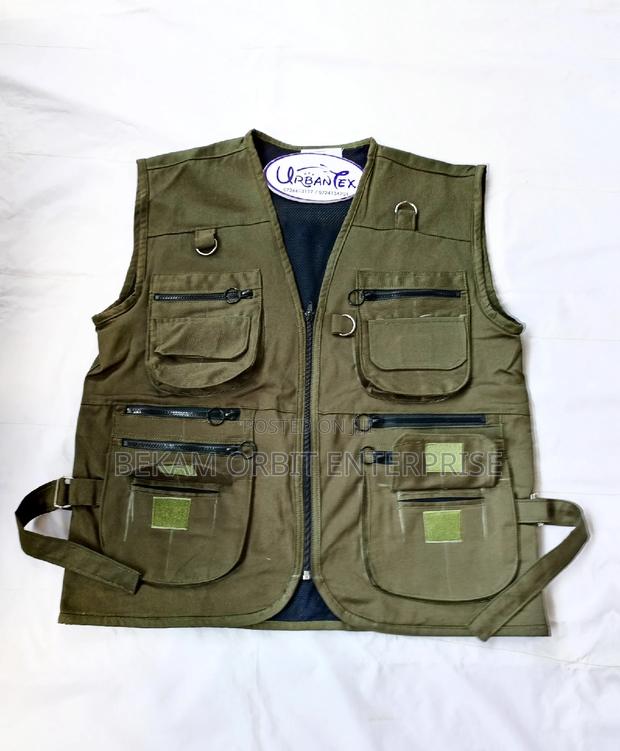 Green Customized Multifunctional Mission Half Jacket - thumbnail 2