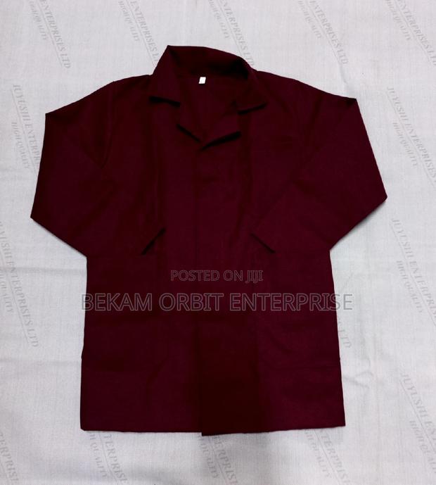 Kids Maroon Dustcoat - main view