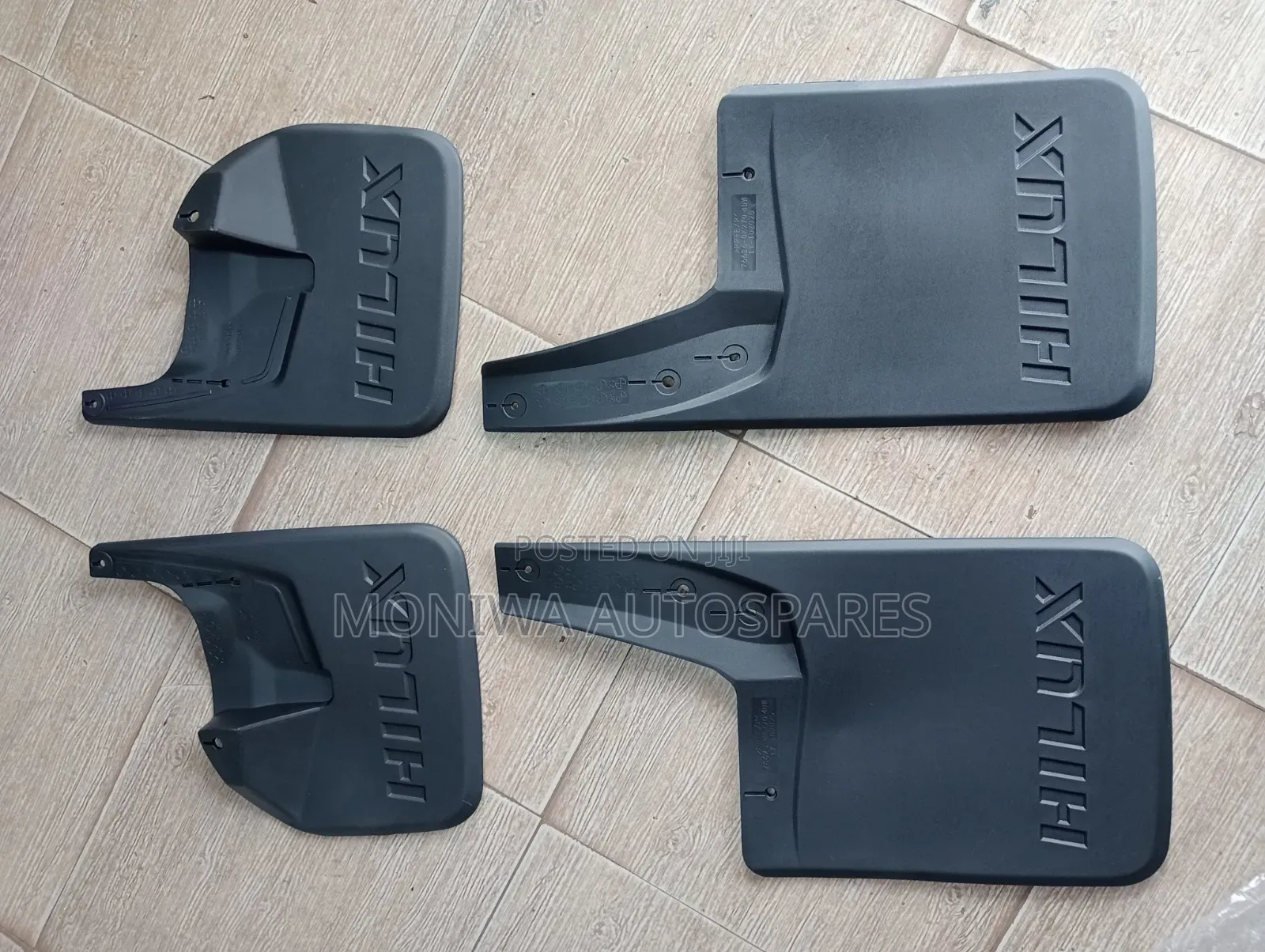 Mudflaps Toyota Hilux Vigo Set