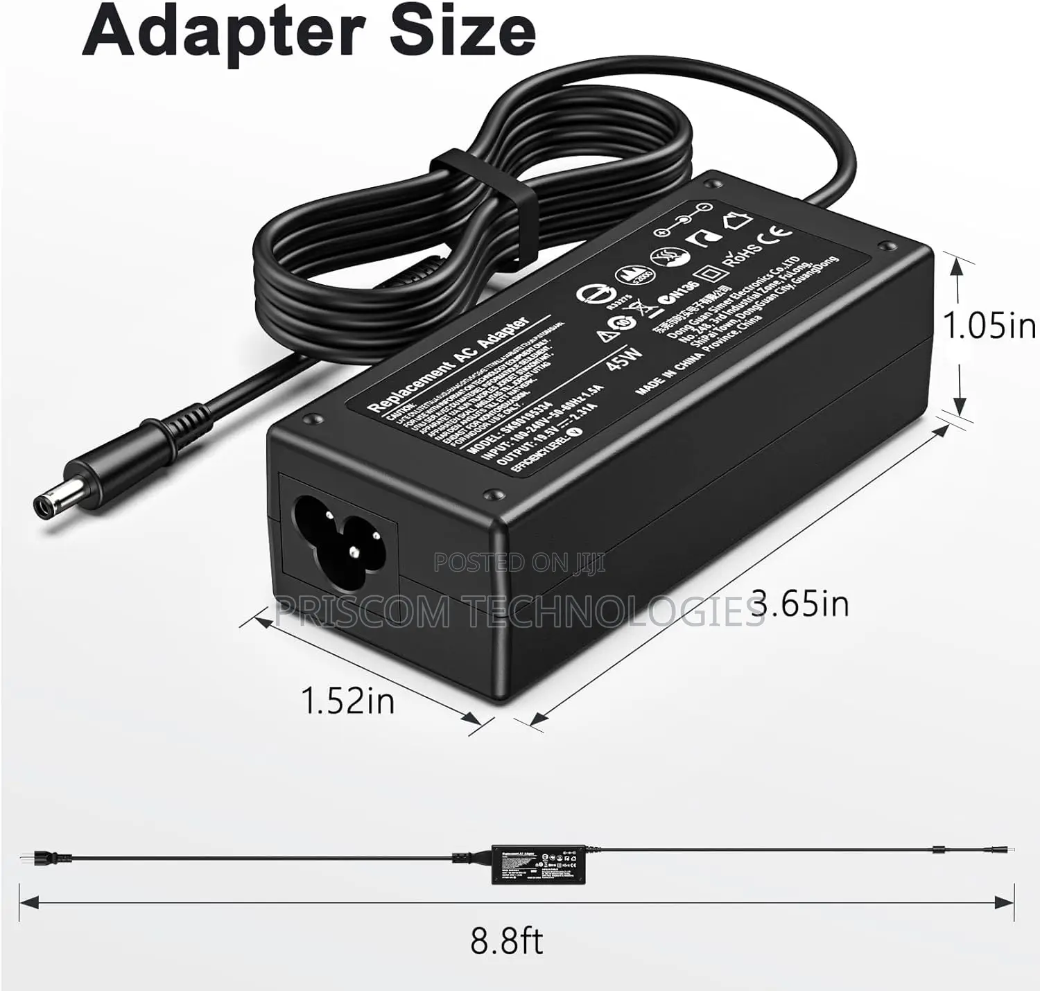 Dell Inspiron 13 14 15 3000 5000 7000 5558 5755 3147 Charger