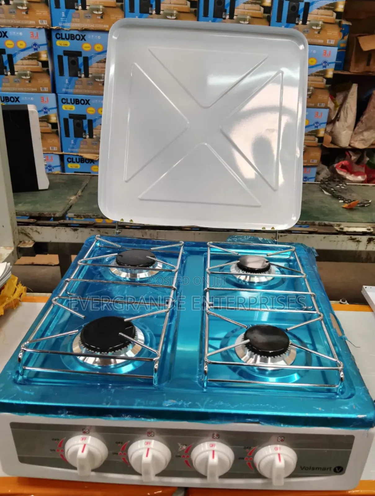 4 Burner Table Top Full Gas Volsmart