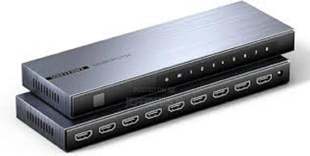 Vention 1×8 HDMI Splitter Black Aluminum Alloy Type, AKQB