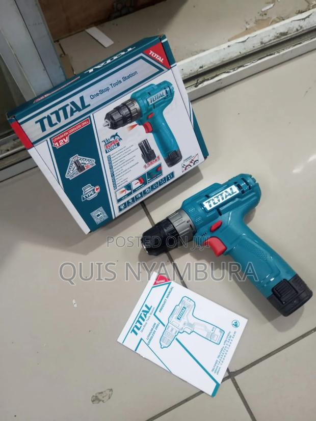 Cordless Drill, 12v Total Drill Type C Charge