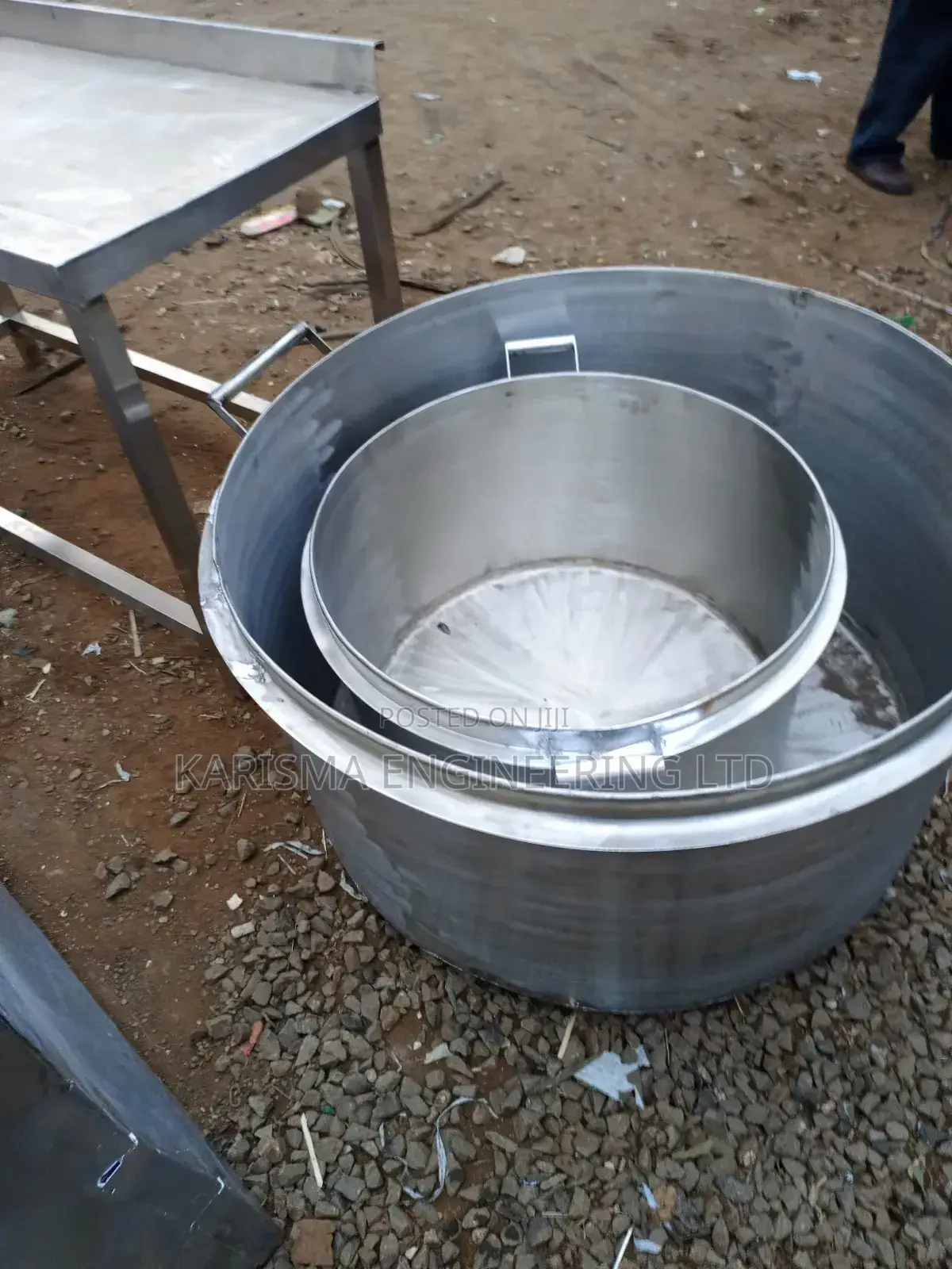 Stainless Boiler Sufuria