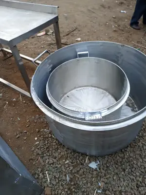 Stainless Boiler Sufuria