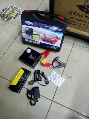 Portable Car Jump Starter Kit, Car Tyre Inflator
