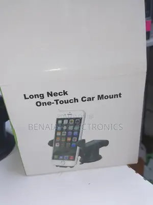 Car Phone Holder.Long Neck One-Touch Car Mount