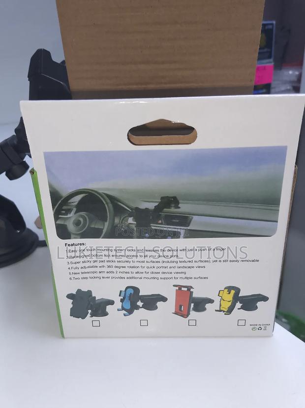 Stable Car Phone Holder With Flexible Long Neck - thumbnail 2