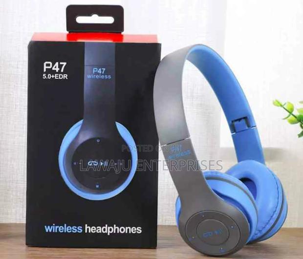 Bluetooth P47 Wireless Headphones - main view