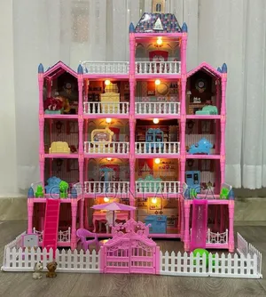 379 Pieces Doll House for Kids