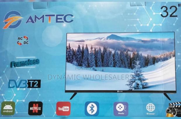 *Amtec 32" Smart Android Frameless With Bluetooth in Stock - thumbnail 3