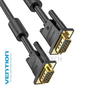 Vention DAEBG Male to Male Cable With Ferrite Cores – 1.5 M