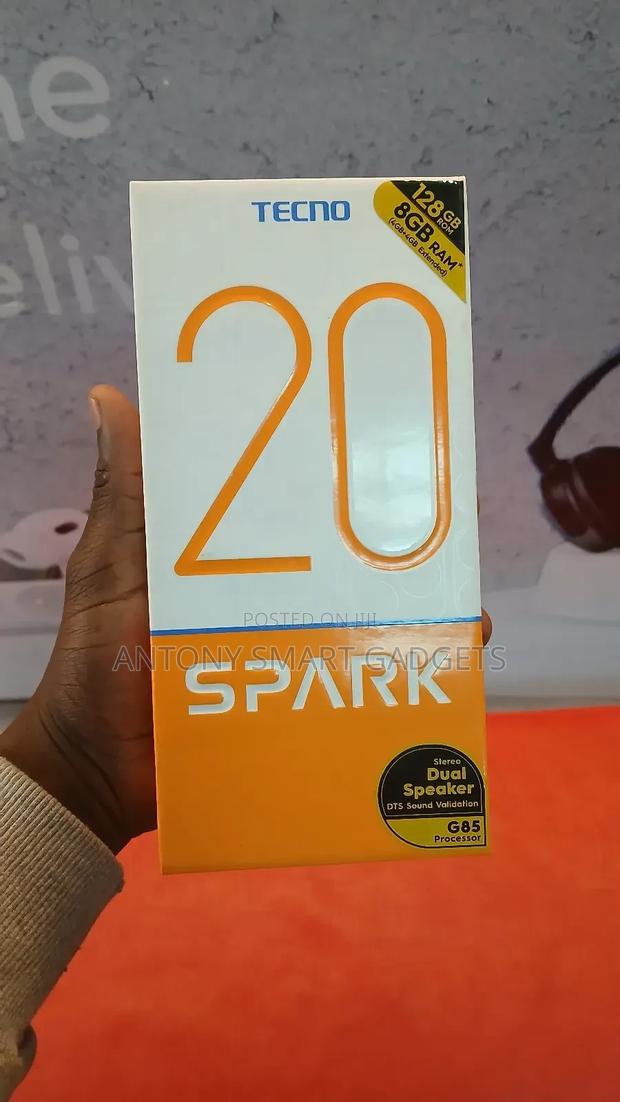 New Tecno Spark 20 128 GB Black - thumbnail 3