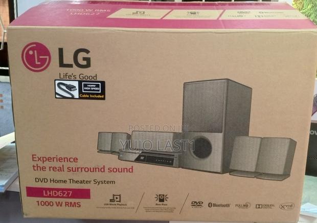 Lg Lhd627 Home Theatre - 5.1 Channel, 1000w, Satellite, Blue