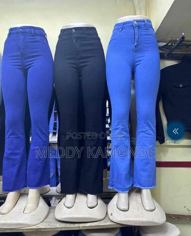 Classy Hipster Jeans/Wide Leg Trouser - thumbnail 2