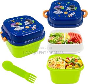 Cartoon Double Layer Lunch Box - thumbnail 2