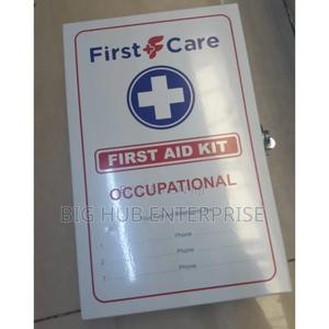 Large White Occupational First Aid Kit Safety Use - main view