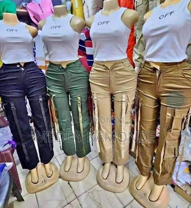 Designer Cargo Pants - thumbnail 2