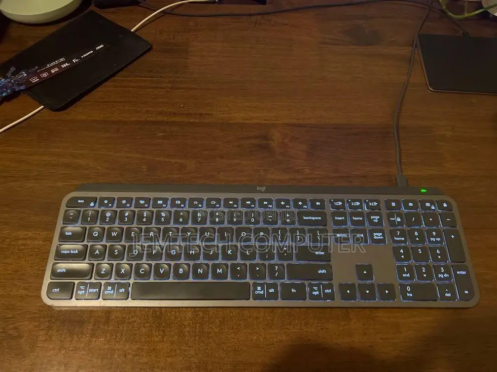 Logitech MX Keys Business Wireless Illuminated Keyboard Grap