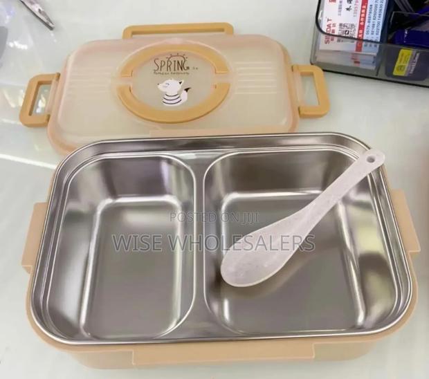 Bento Lunch Box With 2 Compartment and Soup Container  - main view