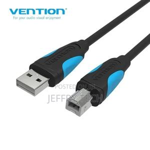 Vention USB2.0 Printer Cable 5M Black – VEN VAS-A16-B500 - thumbnail 2