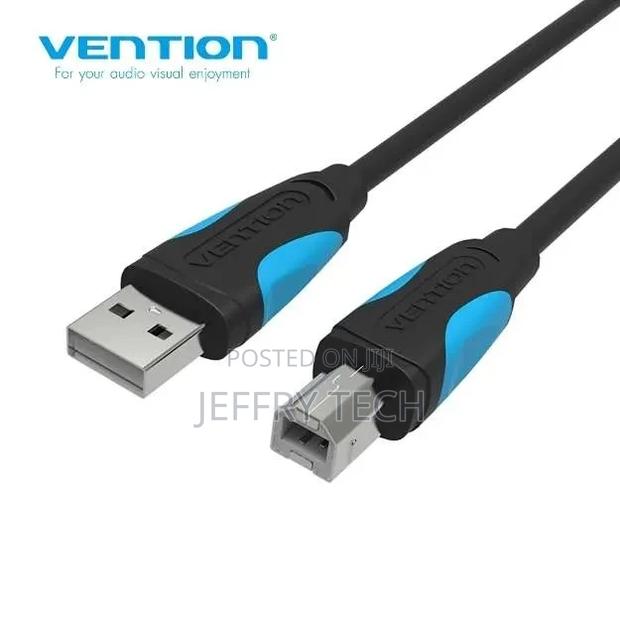Vention USB2.0 Printer Cable 5M Black – VEN VAS-A16-B500 - main view