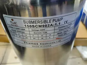 TLAC 1.5HP Submersible Pump Complete