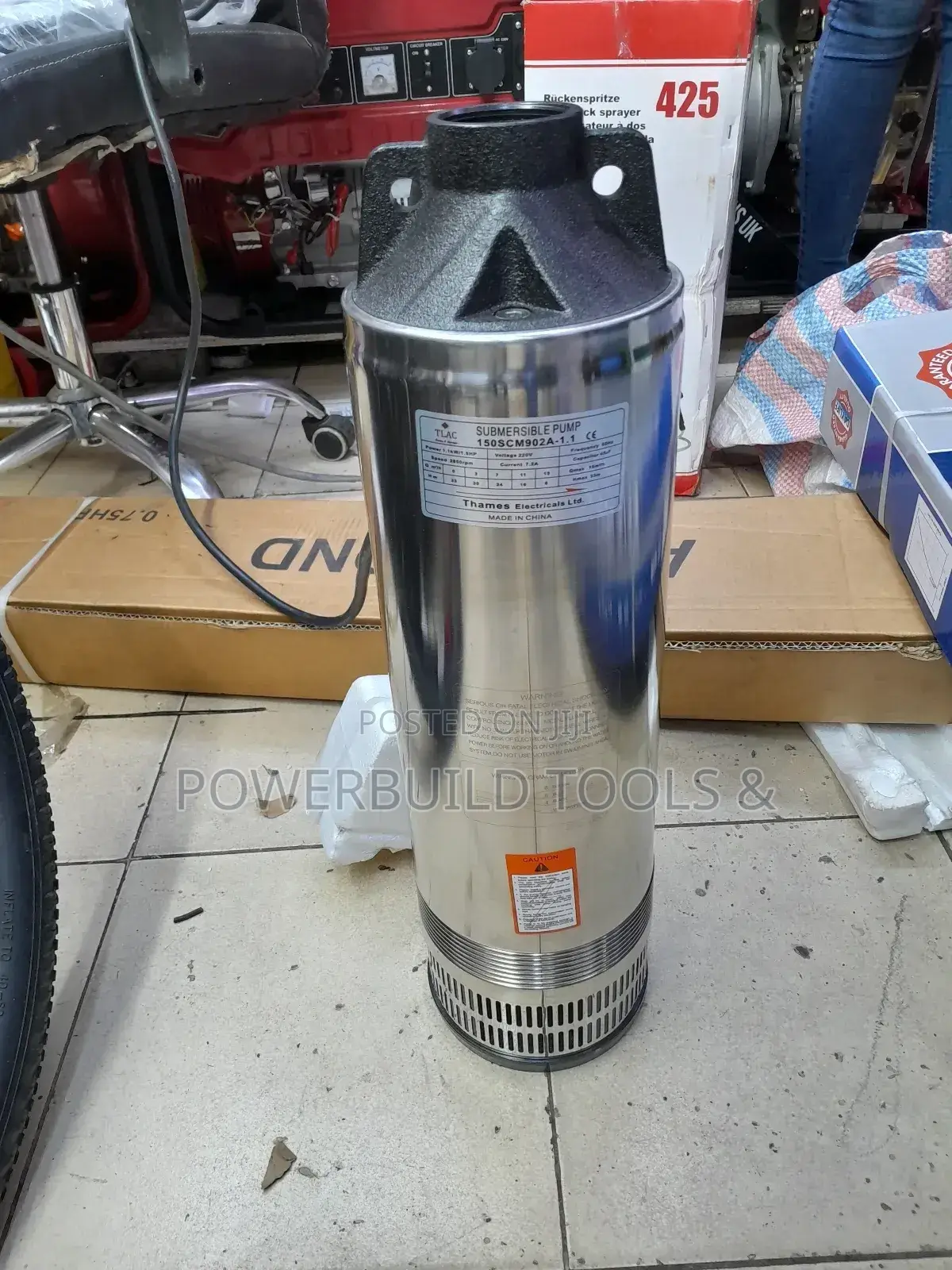 TLAC 1.5HP Submersible Pump Complete