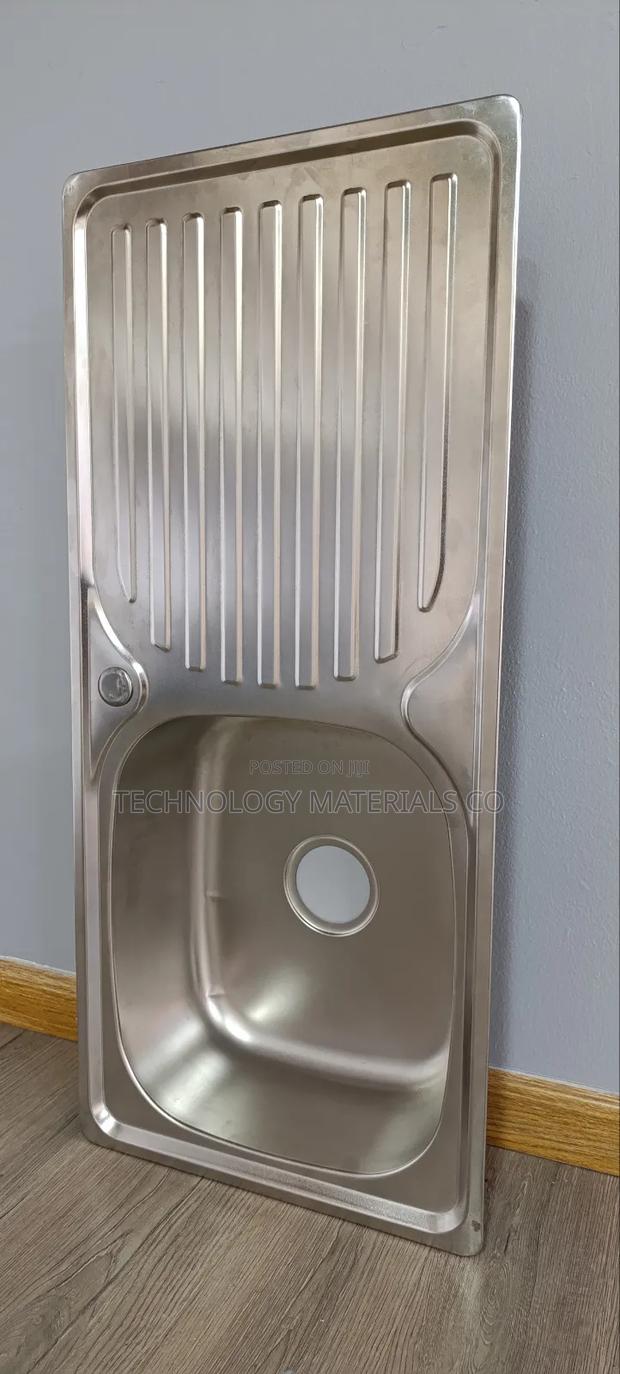 Kitchen Sink-Stainless Single Bowl,Singular Drain.
