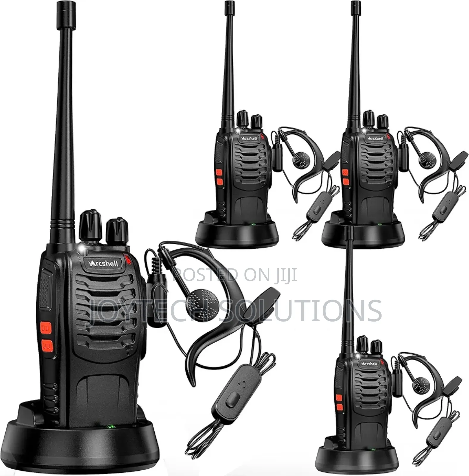 Radios Four Pack Walkie Talkies Bf 888s