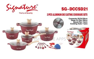 21pcs Signature Granite Cookware Set