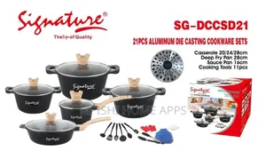 21pcs Signature Granite Cookware Set