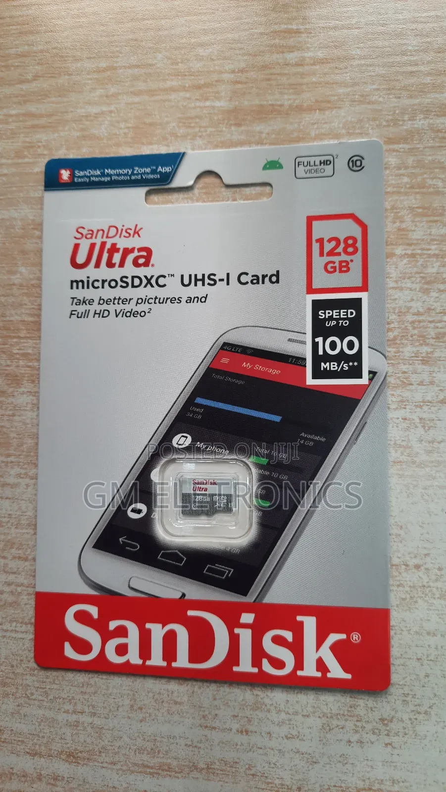 128gb Memory Card for All Mobile Phone.