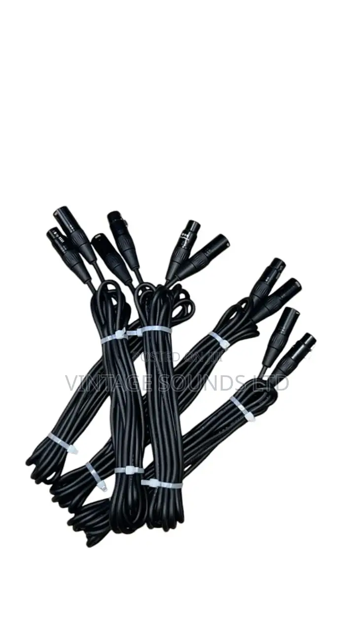 XLR to XRL Signal Microphone Cable 5 Meters ( One Piece)