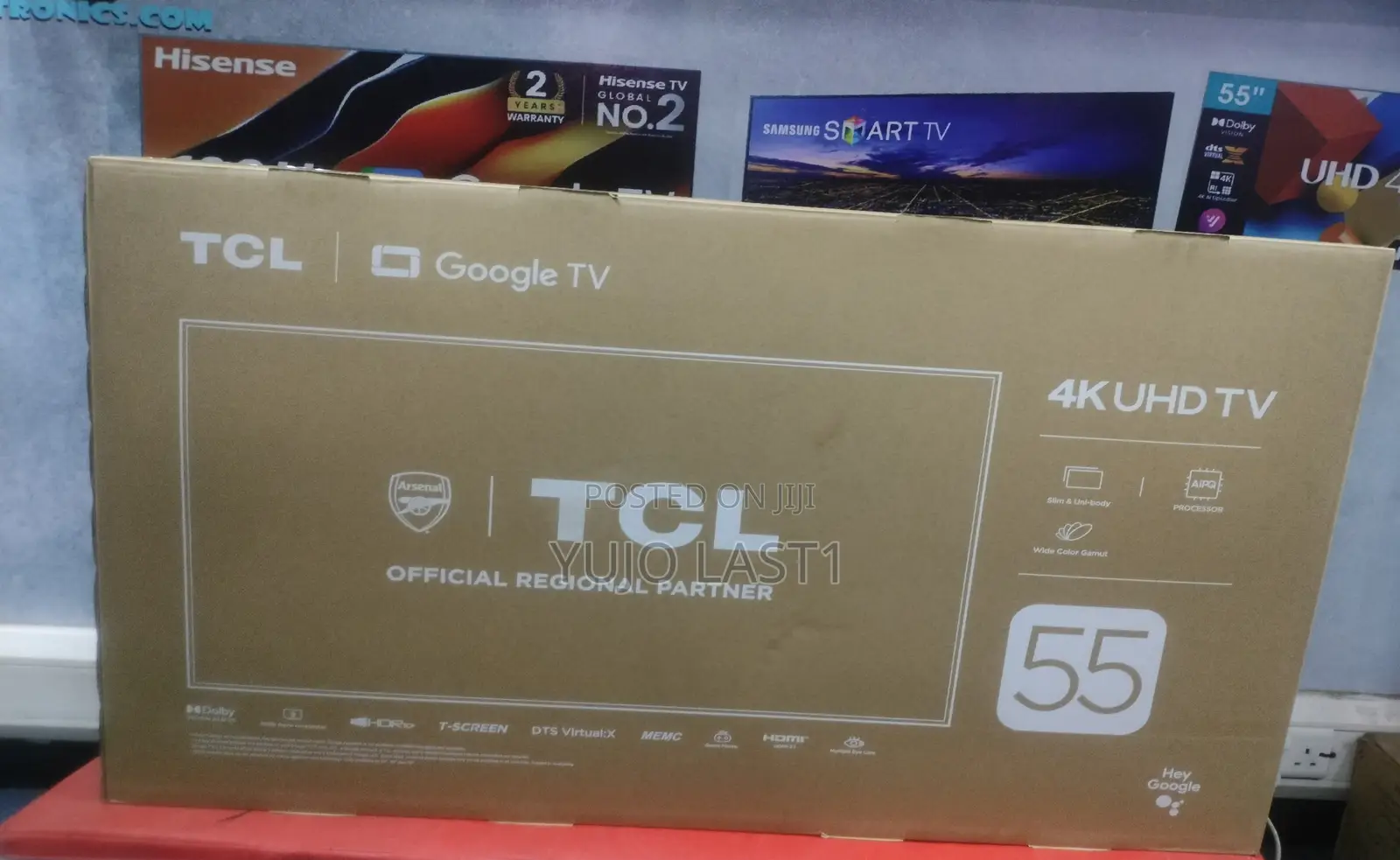 55 Inch TCL P755 Pro Google Tv Late 2024 Model